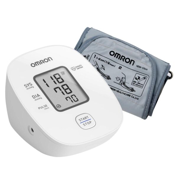 Omron HEM 7121J with Cuff Wrapping Guide and IntelliSense Technology