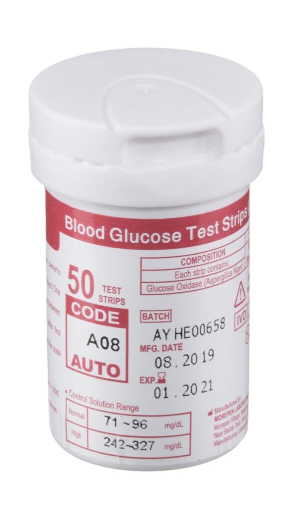 Dr Morepen Gluco Strip 50 Test