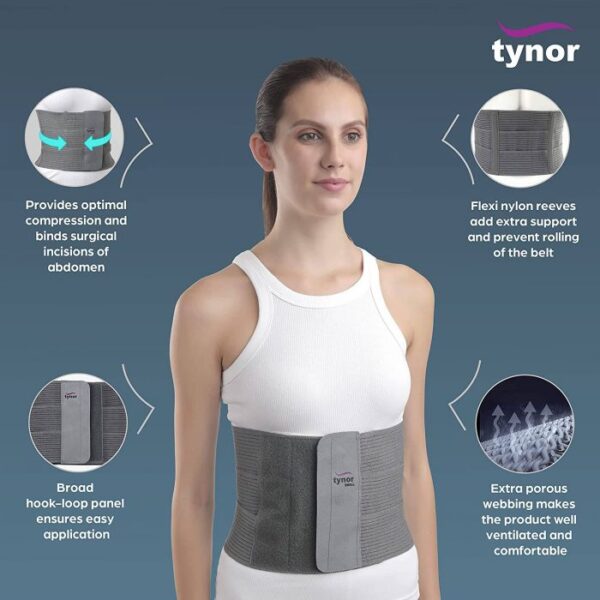 Tynor Tummy Trimmer Abdominal Belt 8″