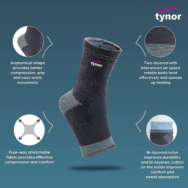 Tynor Anklet Comfeel