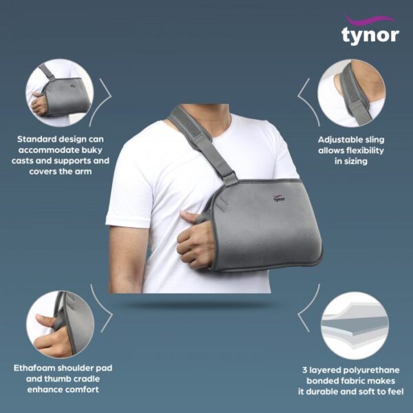 Tynor Pouch Arm Sling (Baggy)