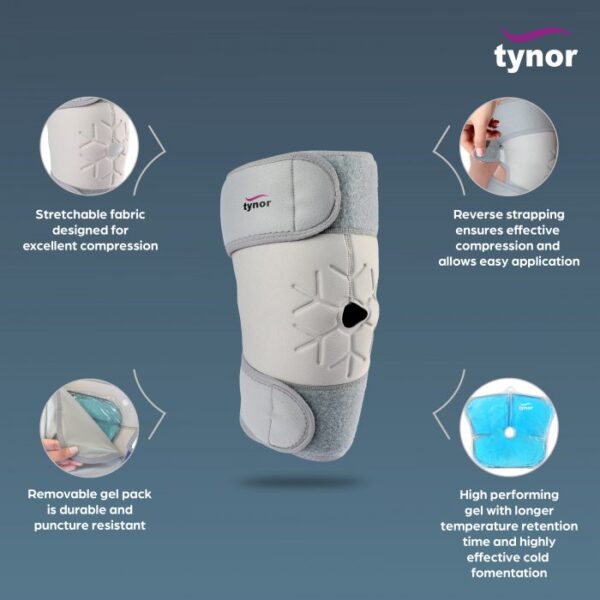 Tynor Cool Pack Knee Wrap