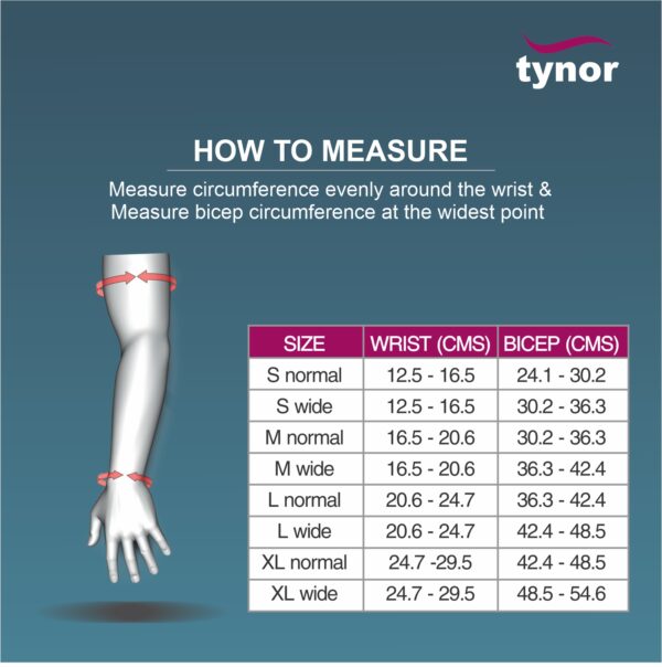 Tynor Compression Garment Arm Sleeve