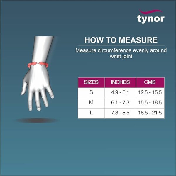 Tynor Wrist brace With Double Lock